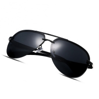 YJ00073-1Men Sunglasses 男户外太阳镜驾驶墨镜偏光黑框灰片送女朋友七夕情人节礼物