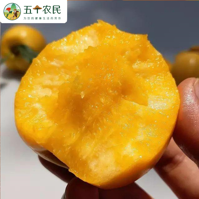 山东蒙阴黄金蜜桃新鲜3斤装黄皮黄肉油桃新鲜水果现摘现发超甜应季黄桃生鲜自营