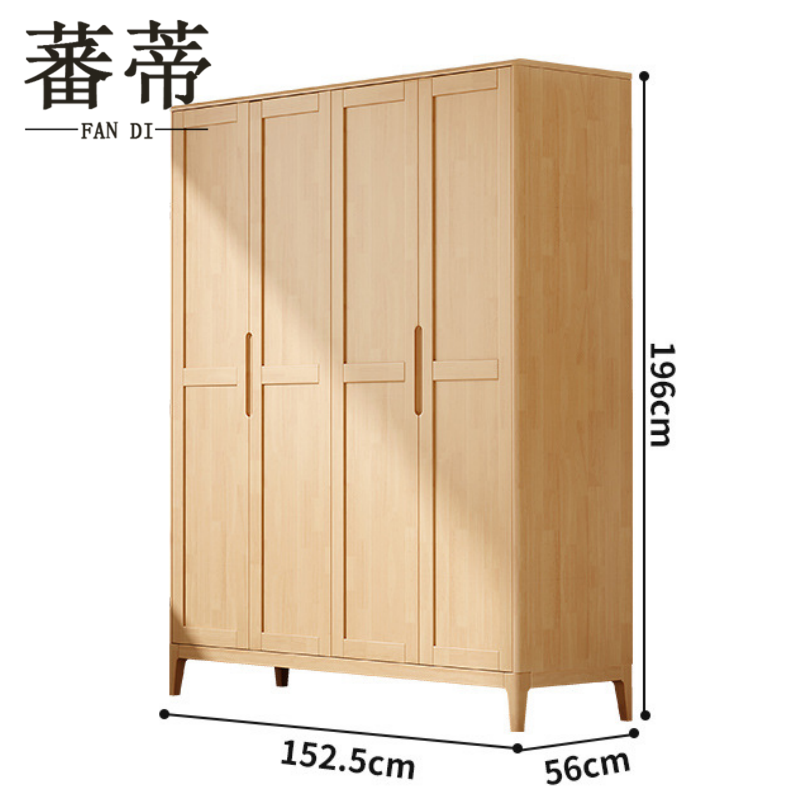 蕃蒂实木衣柜高清大图