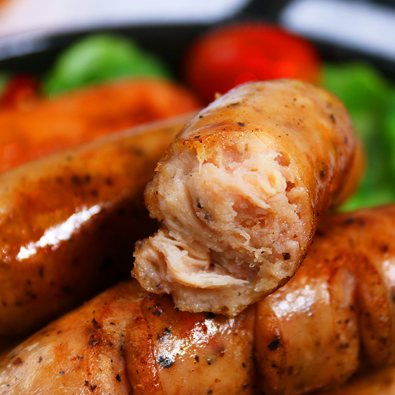 台湾风味烤肉肠10根 火山石烤肠地道肠