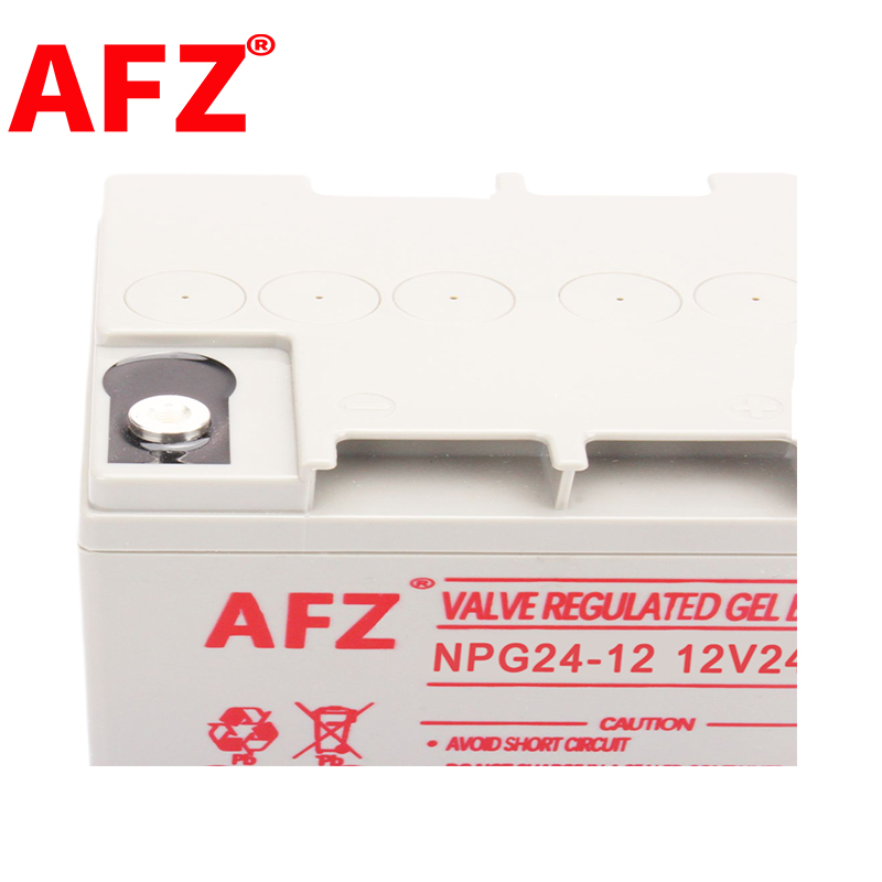 AFZ铅酸太阳能蓄电池12V24AH电瓶直流屏照明音响UPS电源NPG24-12高清大图