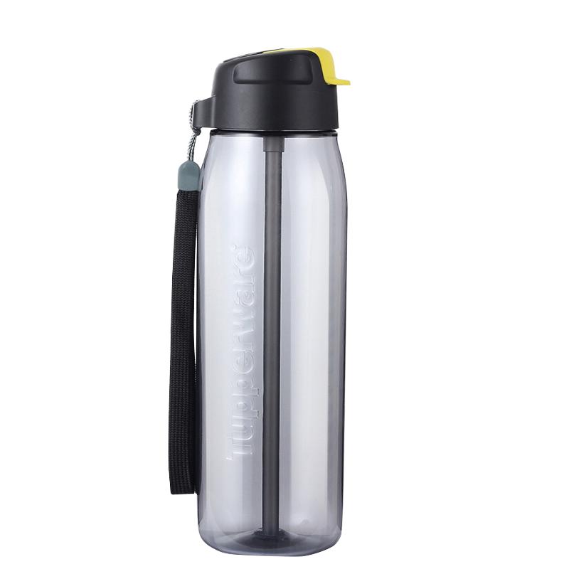 特百惠（Tupperware）塑料水杯 容量750ML 塑料便携运动水壶防漏杯乐动随心壶