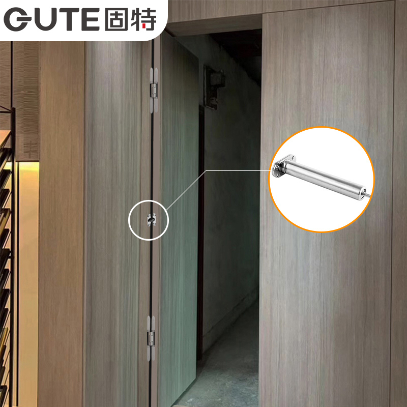 固特gute隐形门闭门器暗藏家用房门自动关门器暗弹簧闭门器