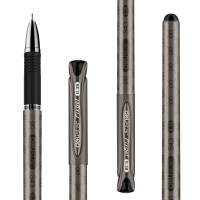 得力(deli) S43 财务中性笔 0.38mm 财务XHJ记账笔 支票专用细笔 12支一盒装