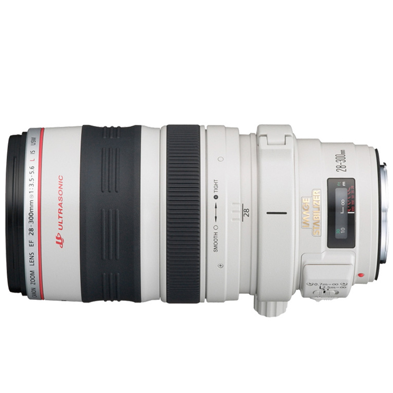 佳能(Canon) EF 28-300mm f/3.5-5.6L IS USM 佳能卡口 77mm口径 广角变焦镜头