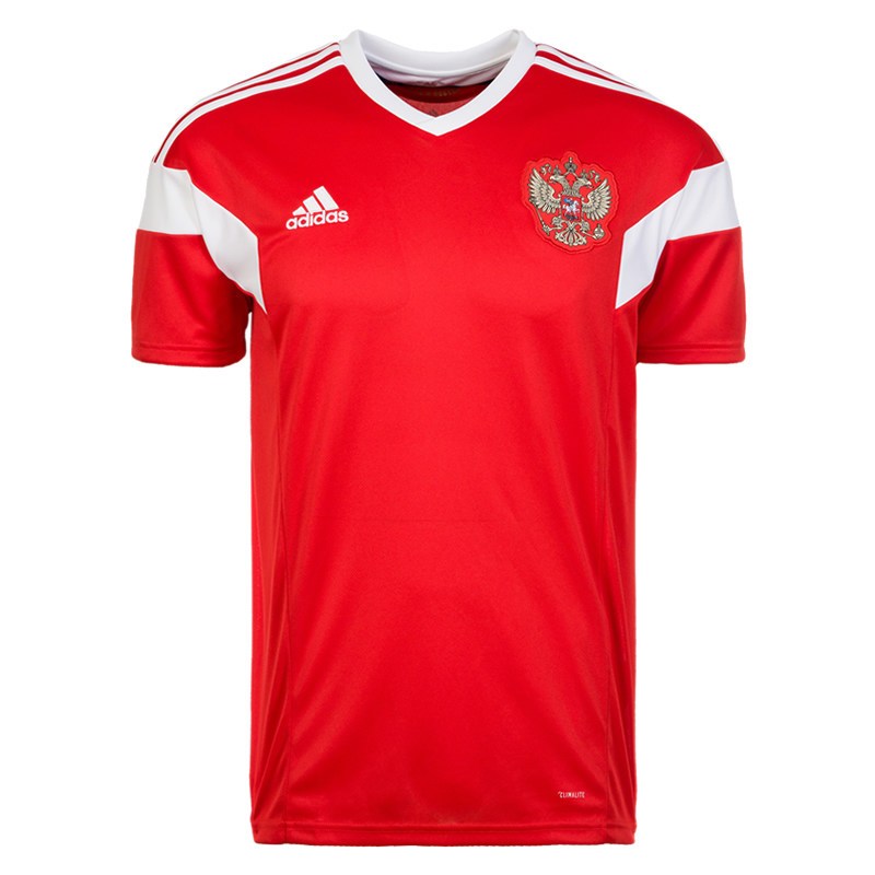 阿迪达斯(Adidas)2018世界杯球衣俄罗斯国家主场足球队服短袖球迷服BR9055