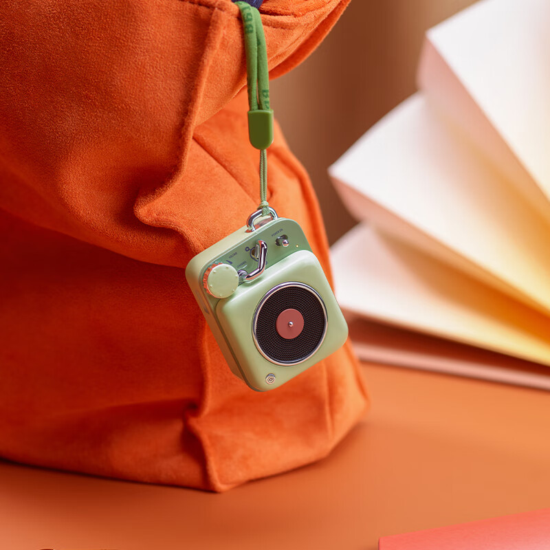 猫王音响原子唱机B612蓝牙音箱小型迷你便携送闺蜜女生生日礼物 原野绿高清大图