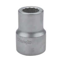 长鹿 3/4”&1”雾面十二角重型套筒 30mm