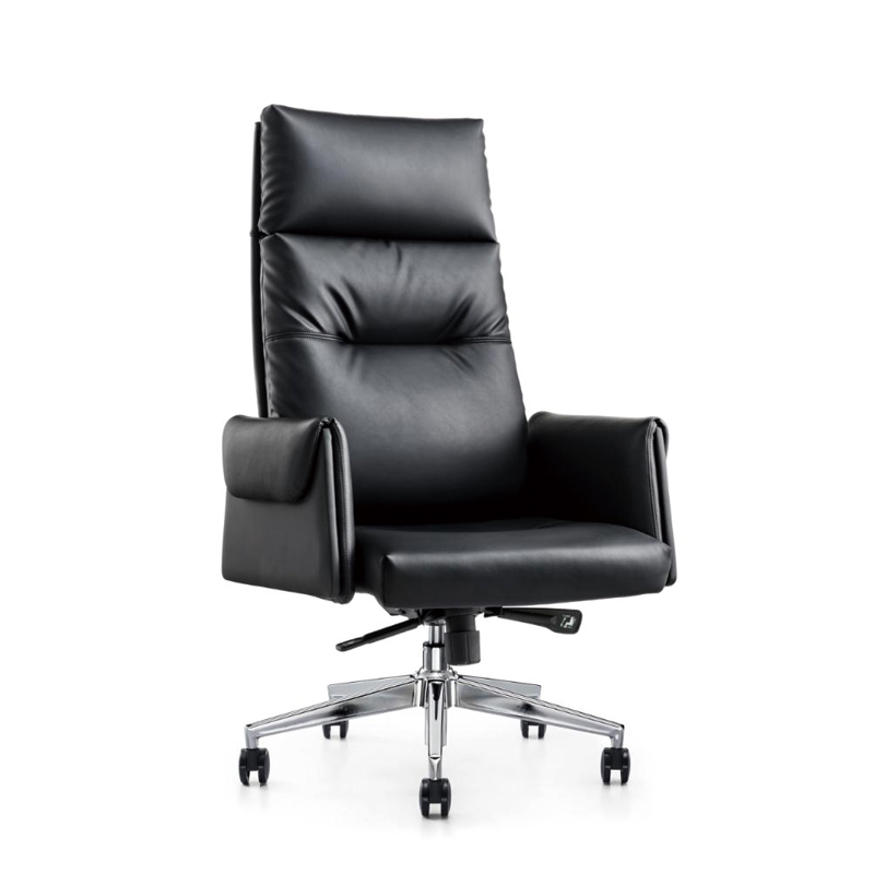 企来牛皮转椅 750*680*1230mm 把高清大图