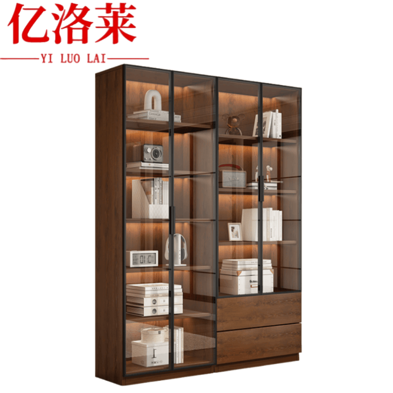 亿洛莱 书柜 140*32*200cm 个