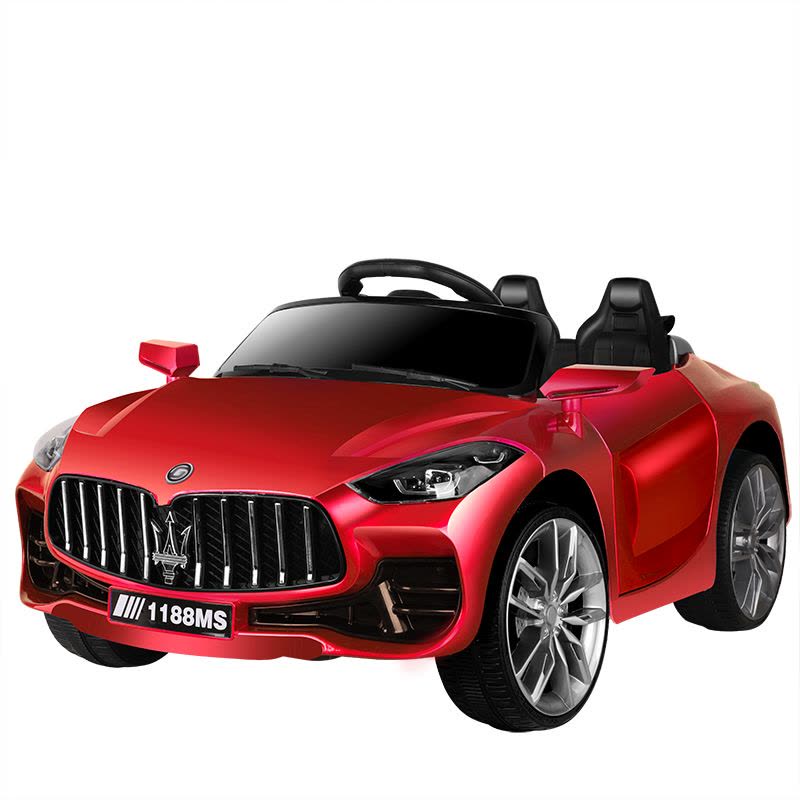 小嘎子-1188电动童车双电双驱1-7岁儿童电动汽车双驱大电瓶跑车 带摇摆早教功能 遥控图片