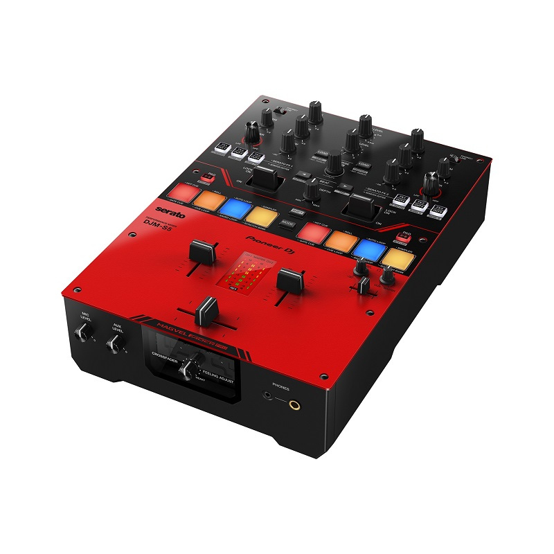 先锋(PIONEER) DJM-S5 两通道战斗搓碟混音台2路声卡Serato软件DVS