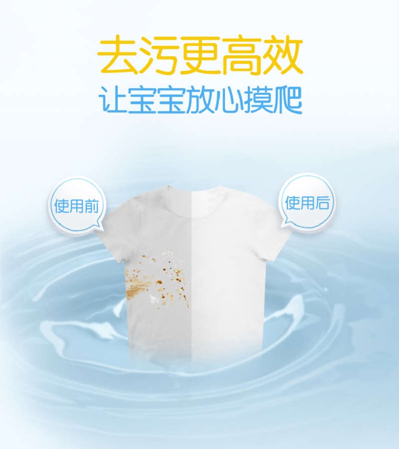 立白婴元素除螨除菌洗衣液1kg高清大图