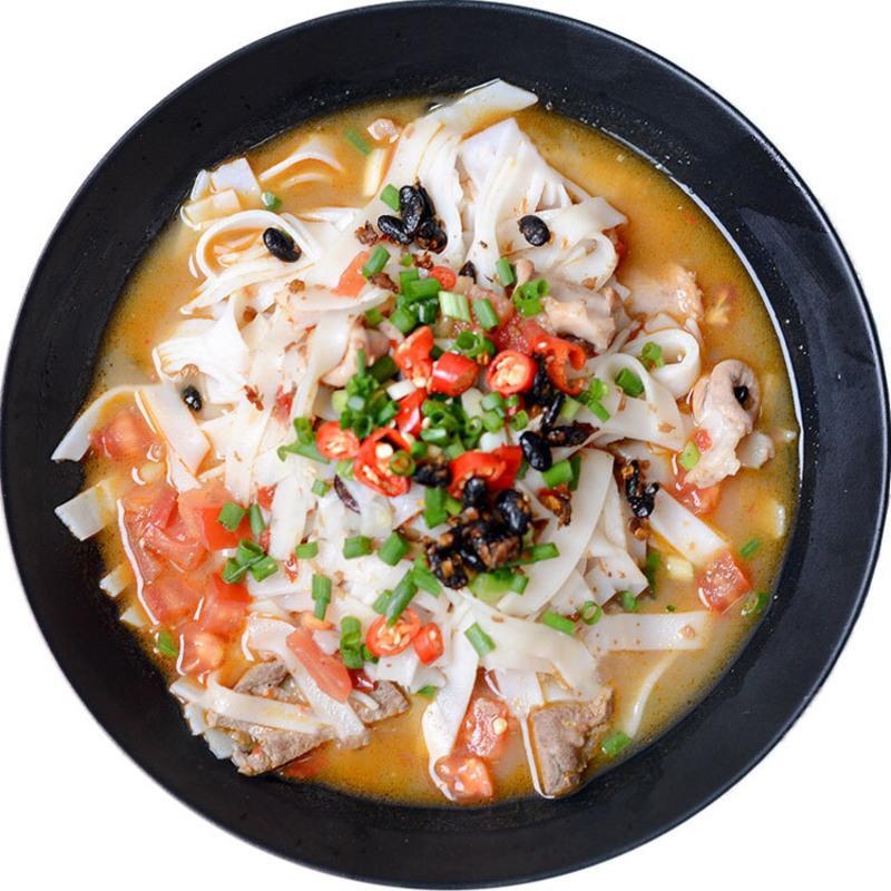 广西宽河粉炒河粉汤粉干粉方便速食扁粉500g易煮耐煮老友切粉