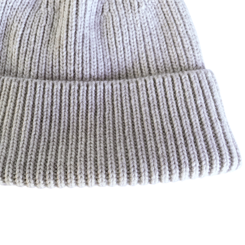 羊毛毛线帽子男士冬季加厚保暖针织帽男高清大图