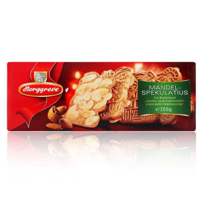 伯爵Borggreve 格拉夫杏仁特色饼干 300g/盒