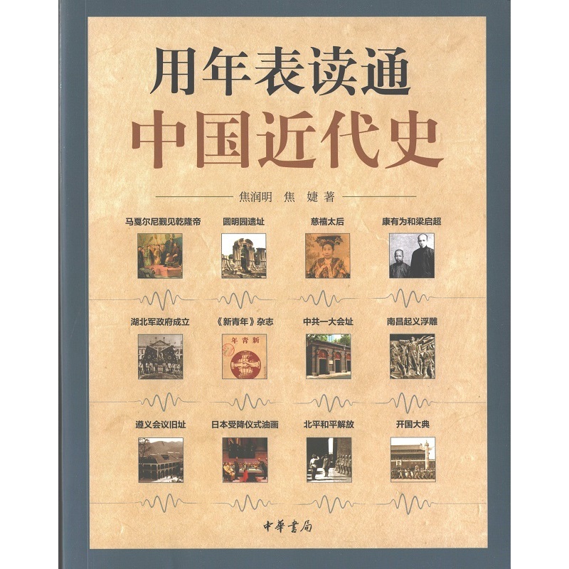 [正版]用年表读通中国近代史中国历史年表中华书局用年表读懂中国历史初中高中古代历史辅助教程历史大事件中国历史书籍高清大图