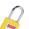 工业安全挂锁 黄色 不通开