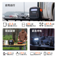 纽曼S1200户外电源1度电220v便携蓄电池磷酸铁锂2000W功率大容量自驾露营车载冰箱应急备用储能电源移动电站