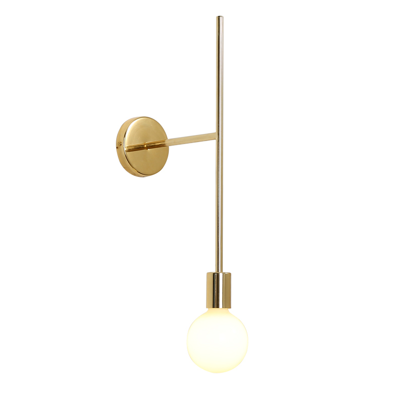 极简线条床头壁灯led过道闪电客卧室壁灯北欧极简艺术线性轻奢壁灯