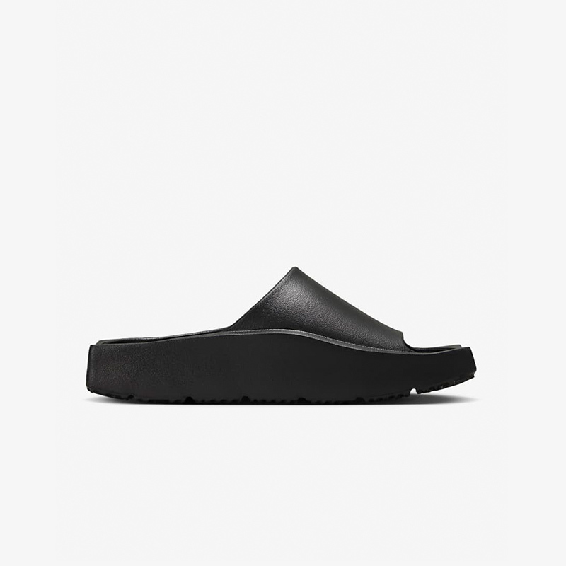 NIKE 耐克 Jordan 女款秋厚底休闲舒适拖鞋方形鞋头一字拖 DQ8992-001