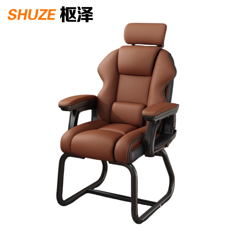 枢泽 电脑椅 弓形椅 58*60*119cm 张高清大图