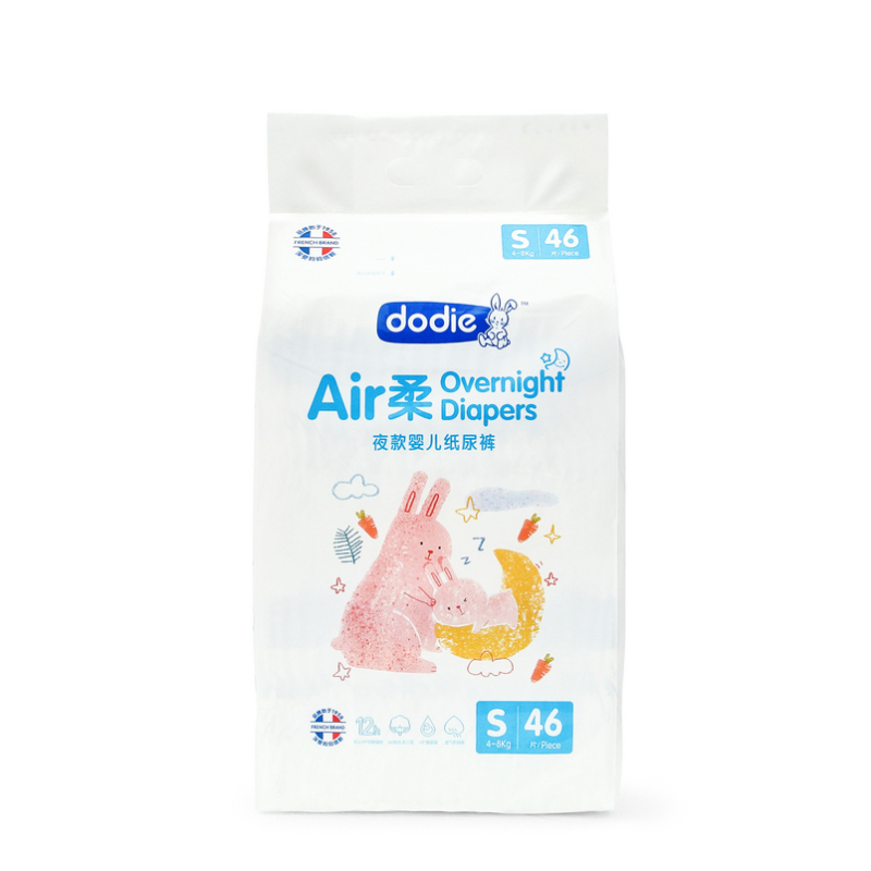 dodie Air 柔 · 夜款婴儿纸尿裤(S)46片