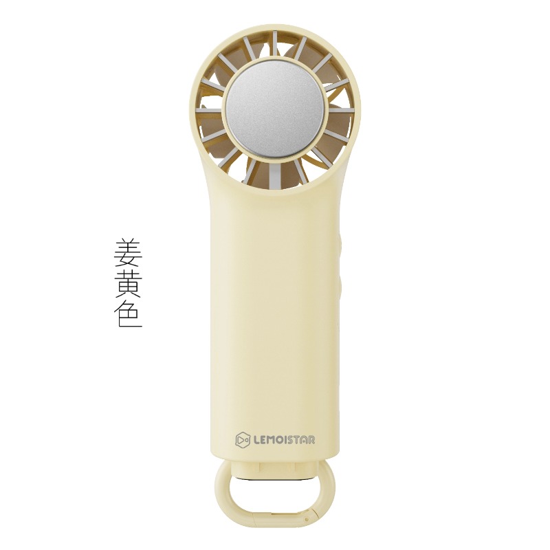 [雾霾蓝]高续航随身小“空调”速冻小冰炮强劲风力迷你手持风扇持续吹15小时可挂可立高清大图