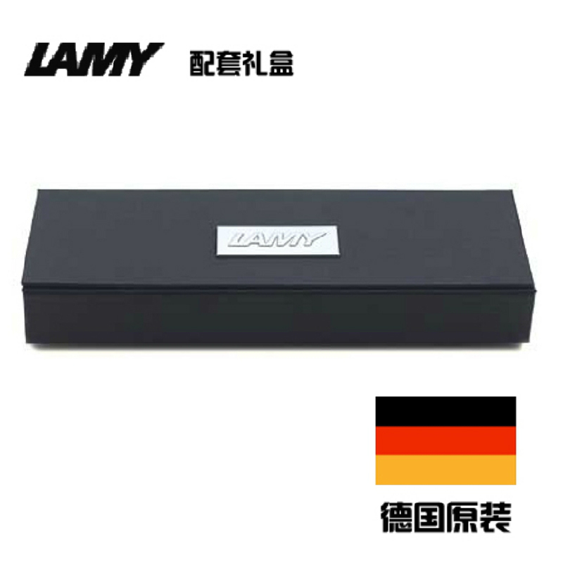 凌美(LAMY)演艺系列钢笔墨水笔钯金属14K金笔F尖