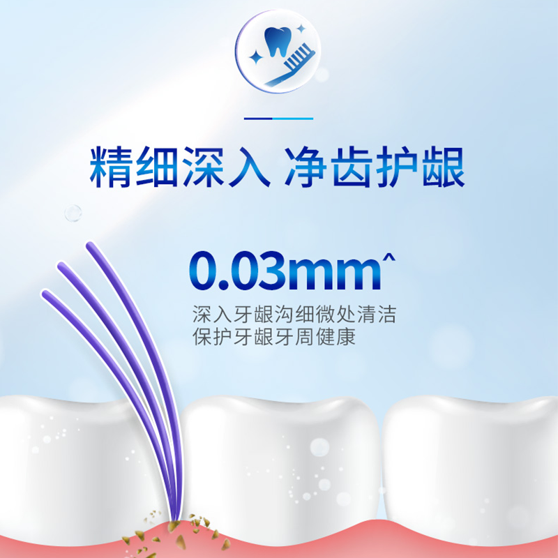 舒适达宽头软毛牙刷*1支装(颜色随机)