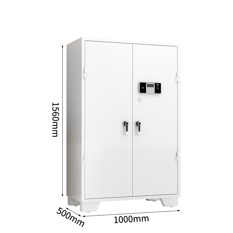 臻远 ZY-QXG-01管制器械存放柜加厚密码锁铁皮柜灰白色 1000*500*1560高清大图