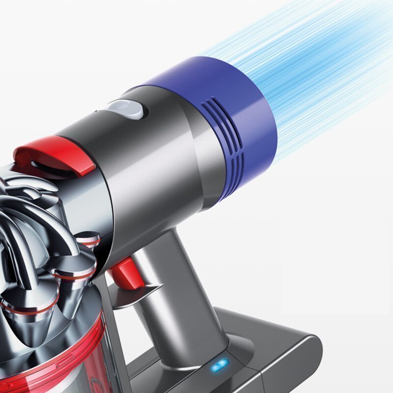 [顶配6吸头]戴森(DYSON) V8 Absolute 吸尘器 手持式家用 6吸头除尘除螨仪 金属黄