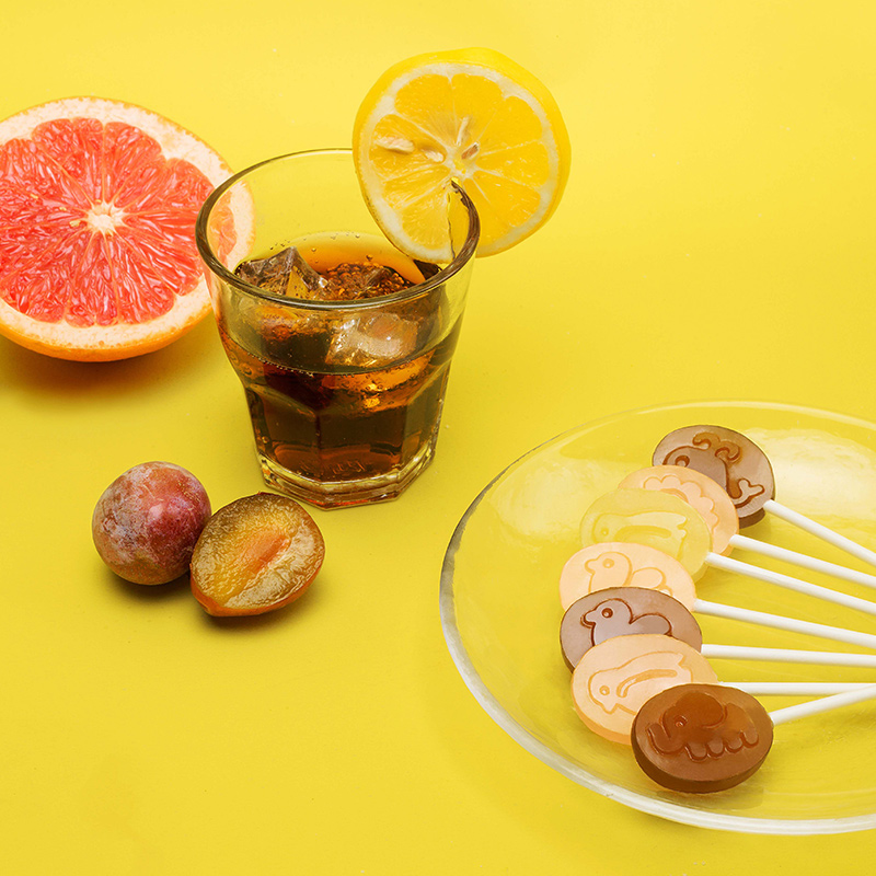 [8支]不二家棒棒糖50g袋装水果口味休闲儿童零食棒棒糖高清大图