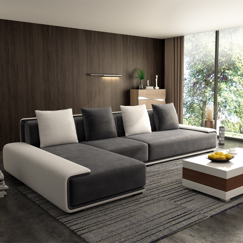 楚梵沙发北欧宜家风格布艺沙发客厅沙发北欧沙发现代简约布沙发l形