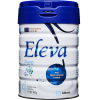 Abbott 港版雅培菁智 蓝菁智Abbott Eleva Pure 四段(3岁以上)幼童高营养奶粉 900g/罐