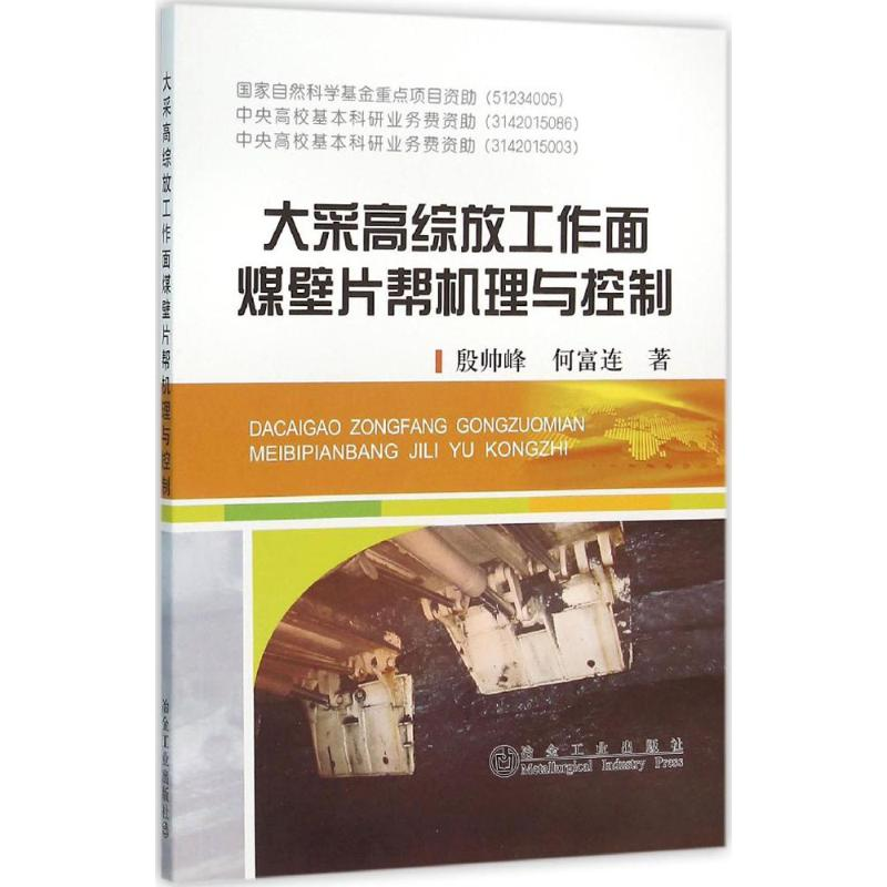 醉染图书大采高综放工作面煤壁片帮机理与控制9787502471491高清大图