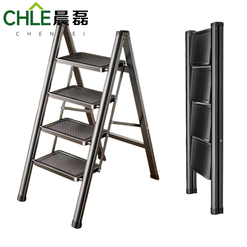晨磊家用折叠梯四步/个高清大图