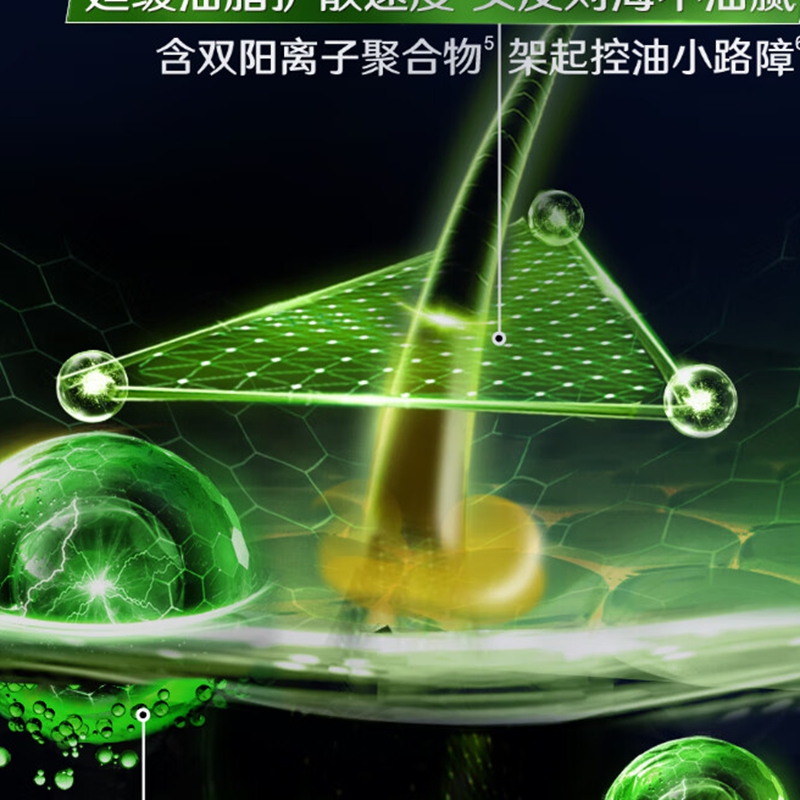 清扬 去屑蓬松洗发水套装 控油清爽型 500g*2高清大图