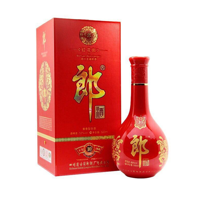 郎酒53度红花郎10500ml单瓶装