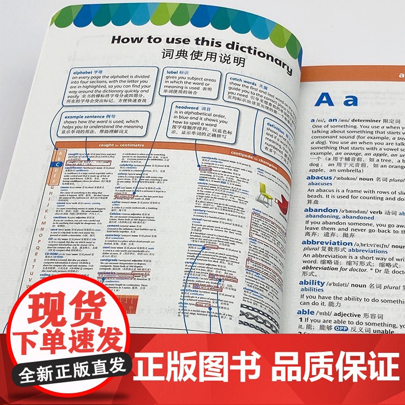 牛津小学生英汉双解词典 第2版 (英)希拉·迪格南商务印书馆 英语词典牛津初阶英汉双解词典小学生常用英语字典词典工具书高清大图