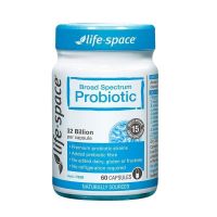Life Space 【Lifespace官方授权】益生菌粉 广谱成人益生菌胶囊60粒*2瓶