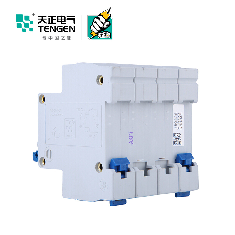 天正电气 DZ47-63 4P C 40A 4.5KA 01060020362 微型断路器