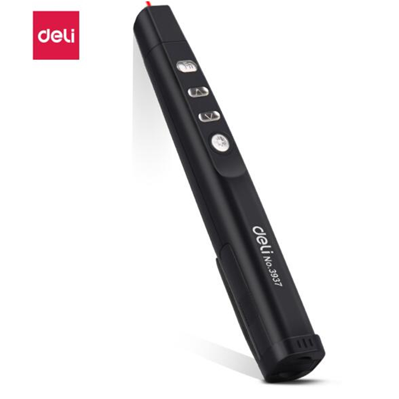 得力(deli) 3937 一体式翻页笔/PPT翻页笔 红光
