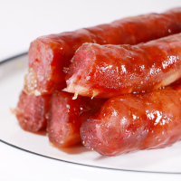 古淮 原种散养黑猪肉 香肠腊肠 咸香味250g