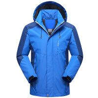 凯仕达单层冲锋衣情侣登山服透气耐磨防风钓鱼服外套DSR18270-2