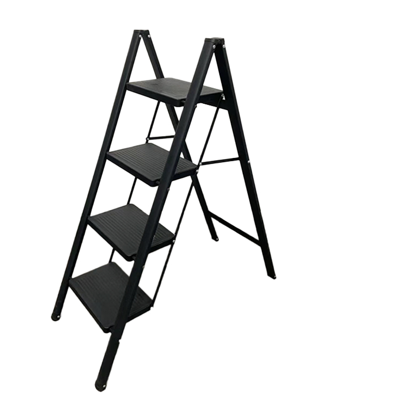 好企来 碳钢 4步人字梯 黑 BY—0062 1米/架