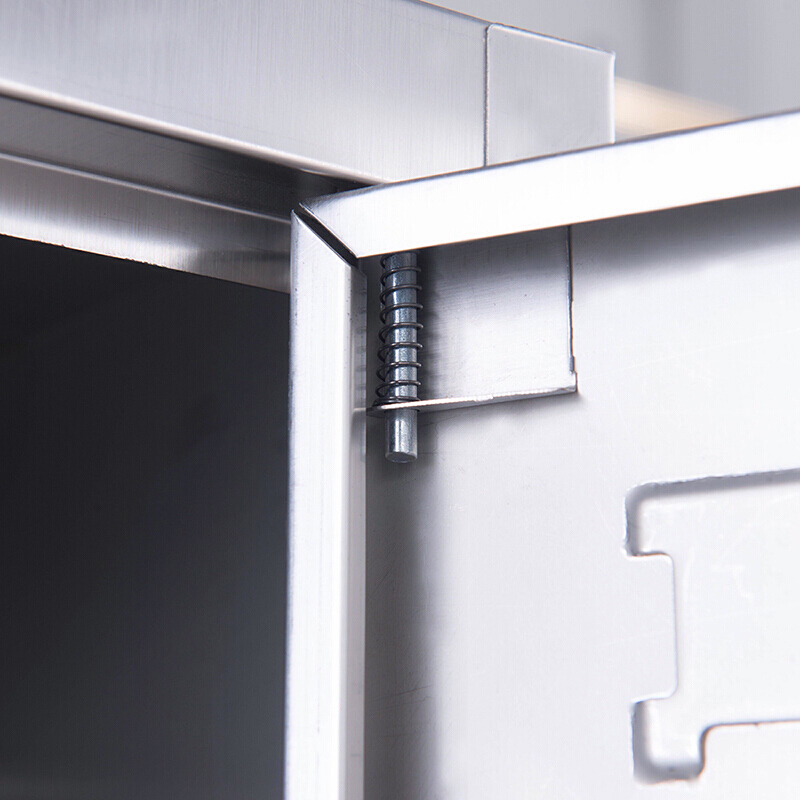 苏佰卓不锈钢员工储物柜文件柜存放柜子更衣柜存包柜十五更衣柜高清大图