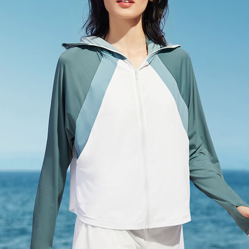 蕉下防晒衣冰丝凉感冰触系列浅息披肩防晒服(颜色随机)