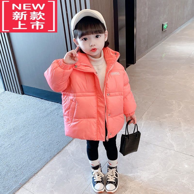 可莉允童装女童棉服宝宝冬装棉袄2022新款洋气儿童冬季加厚棉衣外套秋冬图片