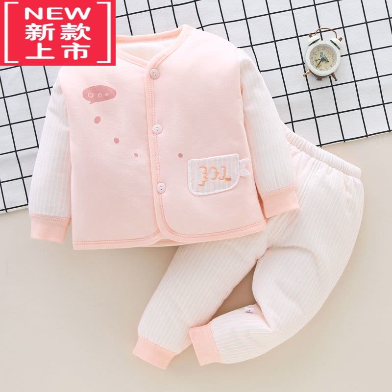 可莉允新生婴儿儿衣服秋冬天套装儿童冬棉衣初生宝宝保暖棉服图片